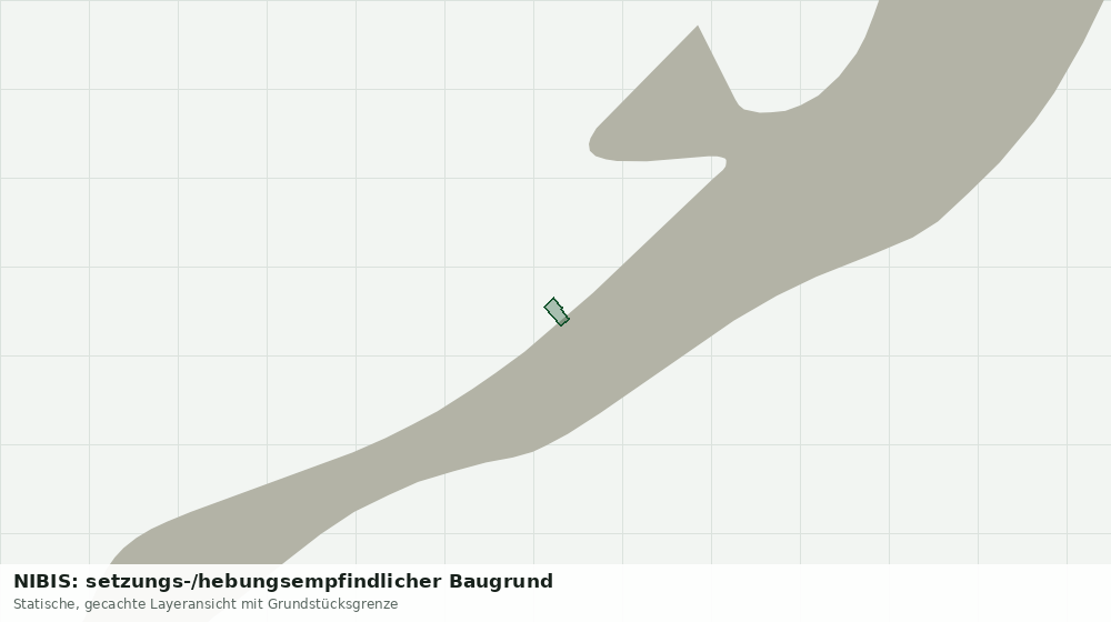 Statische Kartenansicht: NIBIS: setzungs-/hebungsempfindlicher Baugrund