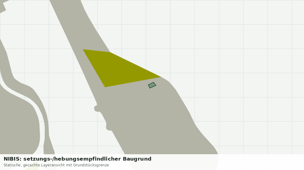 Statische Kartenansicht: NIBIS: setzungs-/hebungsempfindlicher Baugrund