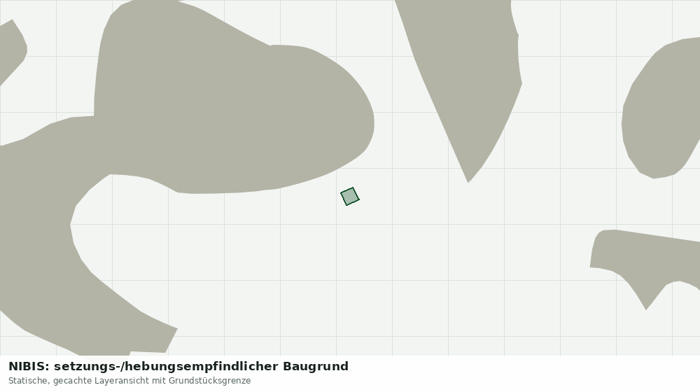 Statische Kartenansicht: NIBIS: setzungs-/hebungsempfindlicher Baugrund