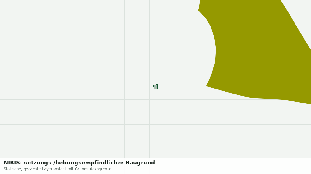 Statische Kartenansicht: NIBIS: setzungs-/hebungsempfindlicher Baugrund
