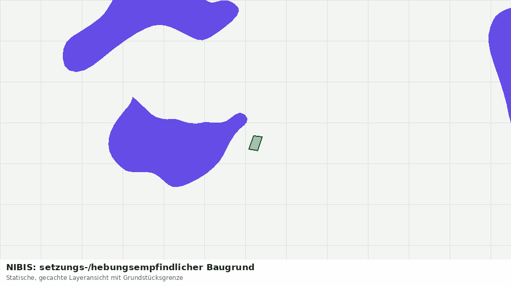 Statische Kartenansicht: NIBIS: setzungs-/hebungsempfindlicher Baugrund