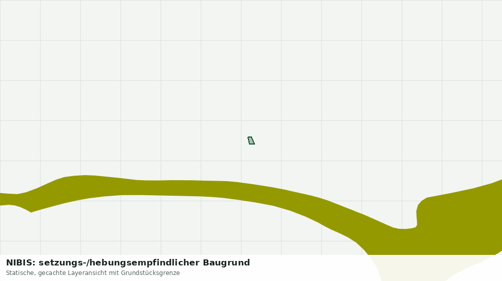 Statische Kartenansicht: NIBIS: setzungs-/hebungsempfindlicher Baugrund