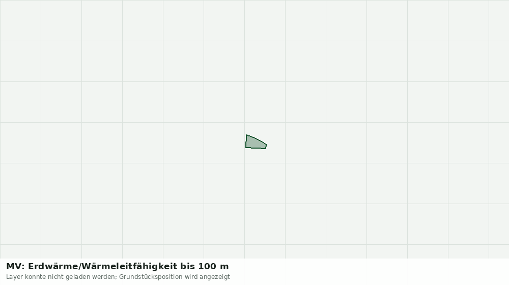 Statische Kartenansicht: MV: Erdwärme/Wärmeleitfähigkeit bis 100 m