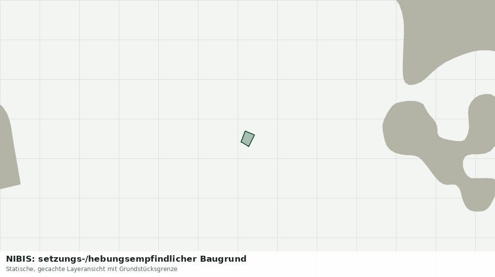 Statische Kartenansicht: NIBIS: setzungs-/hebungsempfindlicher Baugrund