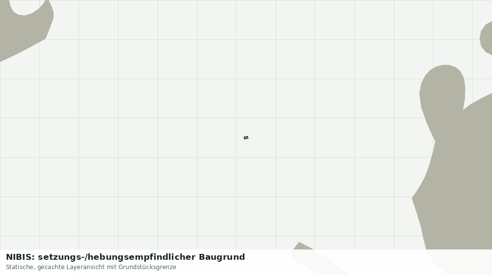 Statische Kartenansicht: NIBIS: setzungs-/hebungsempfindlicher Baugrund