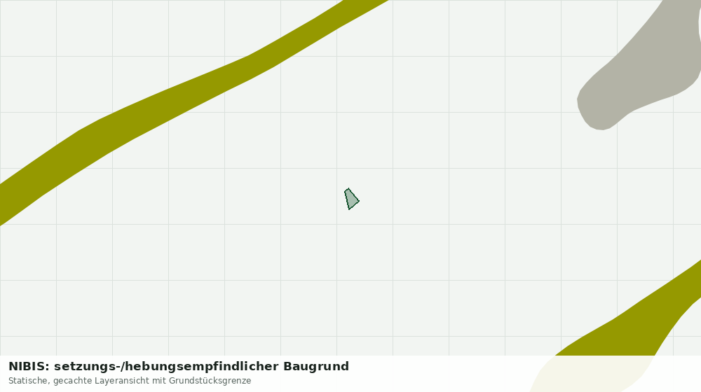 Statische Kartenansicht: NIBIS: setzungs-/hebungsempfindlicher Baugrund