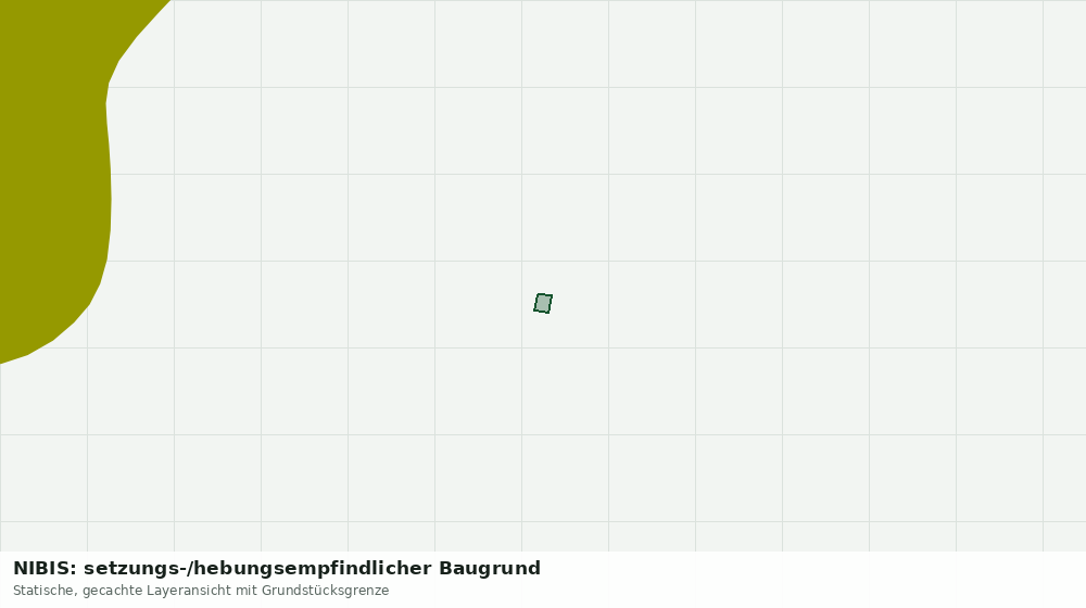 Statische Kartenansicht: NIBIS: setzungs-/hebungsempfindlicher Baugrund