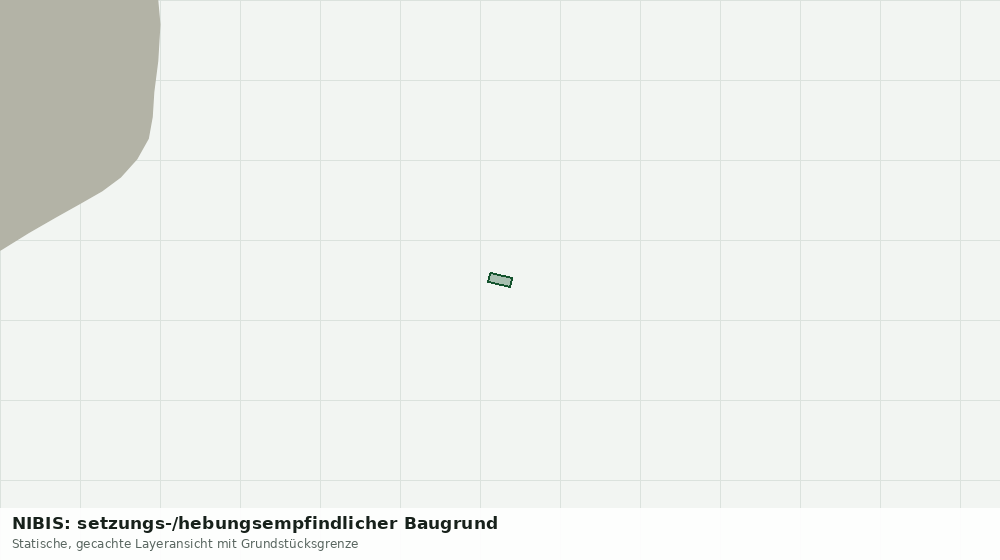 Statische Kartenansicht: NIBIS: setzungs-/hebungsempfindlicher Baugrund
