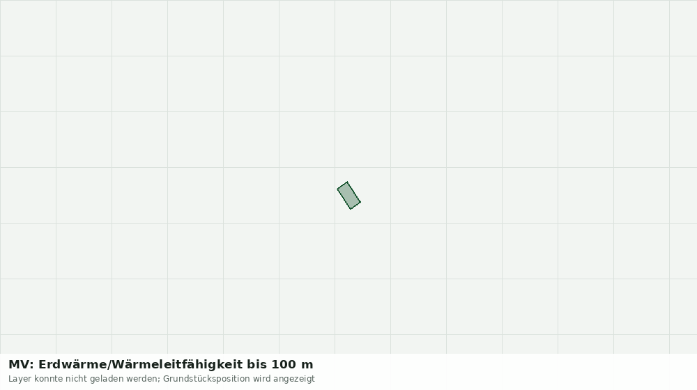 Statische Kartenansicht: MV: Erdwärme/Wärmeleitfähigkeit bis 100 m