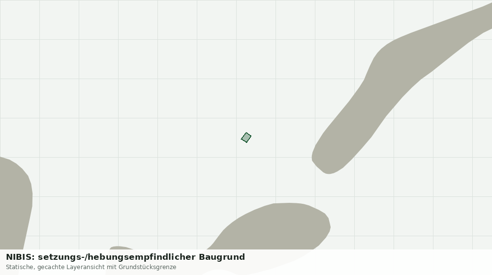 Statische Kartenansicht: NIBIS: setzungs-/hebungsempfindlicher Baugrund
