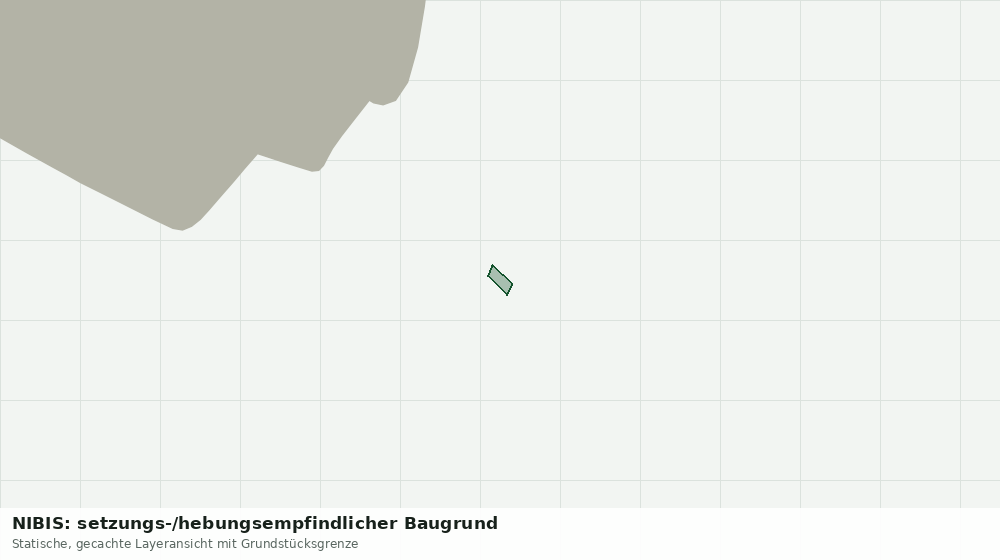 Statische Kartenansicht: NIBIS: setzungs-/hebungsempfindlicher Baugrund