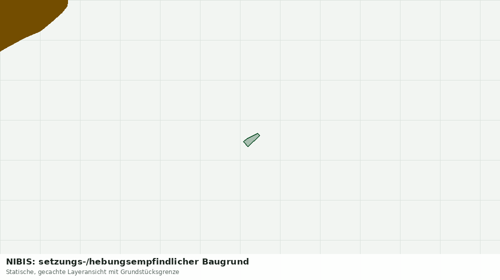 Statische Kartenansicht: NIBIS: setzungs-/hebungsempfindlicher Baugrund