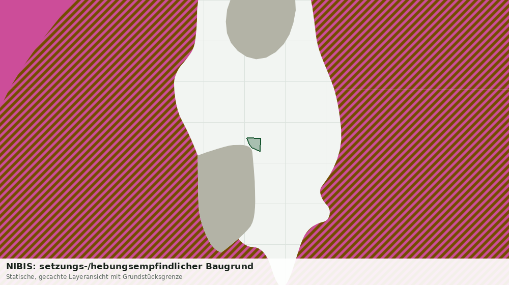 Statische Kartenansicht: NIBIS: setzungs-/hebungsempfindlicher Baugrund