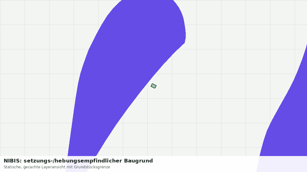 Statische Kartenansicht: NIBIS: setzungs-/hebungsempfindlicher Baugrund