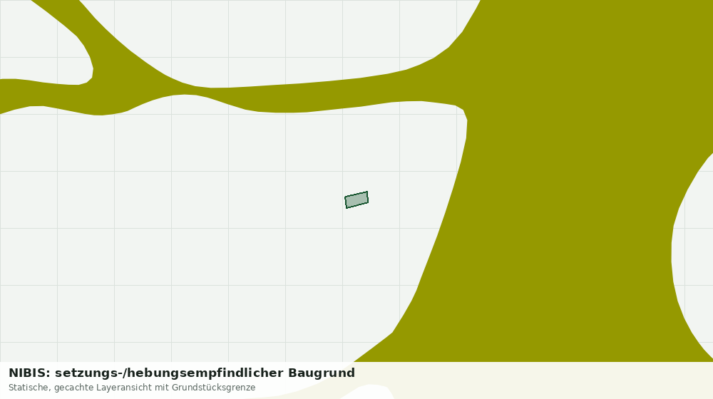 Statische Kartenansicht: NIBIS: setzungs-/hebungsempfindlicher Baugrund