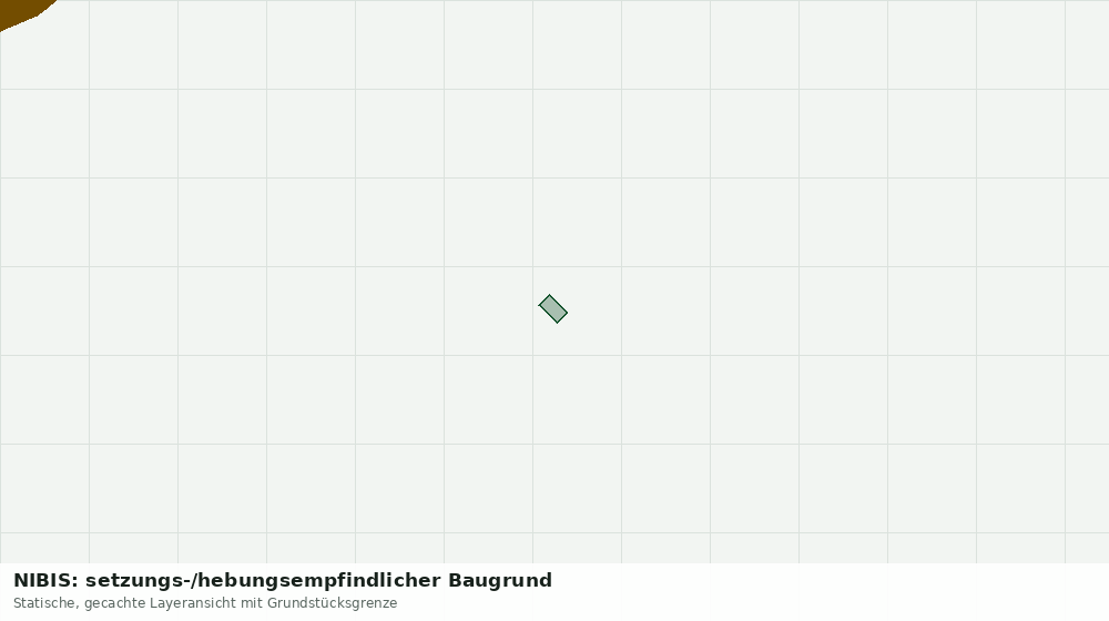 Statische Kartenansicht: NIBIS: setzungs-/hebungsempfindlicher Baugrund