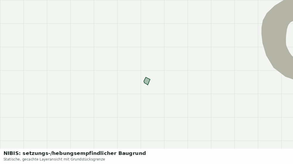 Statische Kartenansicht: NIBIS: setzungs-/hebungsempfindlicher Baugrund