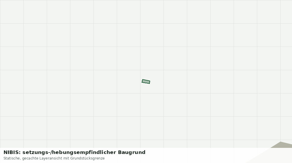 Statische Kartenansicht: NIBIS: setzungs-/hebungsempfindlicher Baugrund