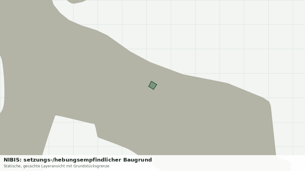 Statische Kartenansicht: NIBIS: setzungs-/hebungsempfindlicher Baugrund