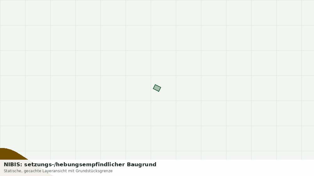 Statische Kartenansicht: NIBIS: setzungs-/hebungsempfindlicher Baugrund