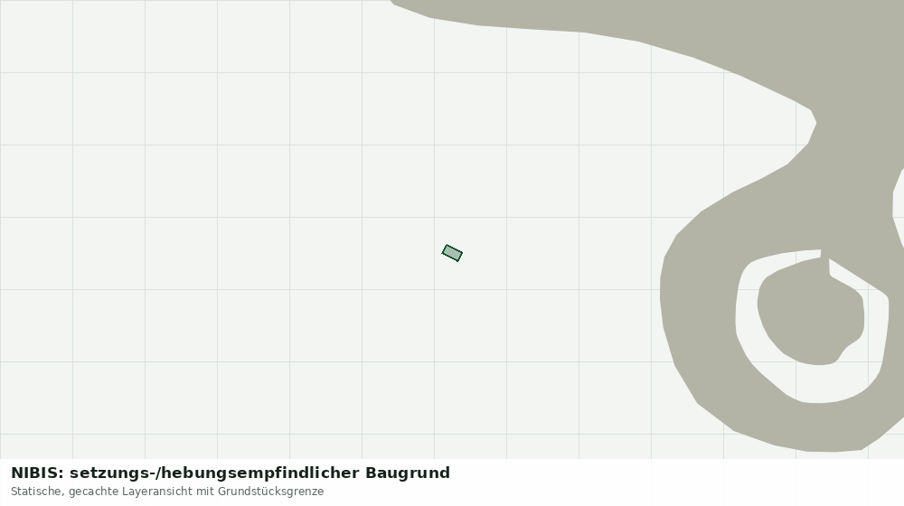 Statische Kartenansicht: NIBIS: setzungs-/hebungsempfindlicher Baugrund
