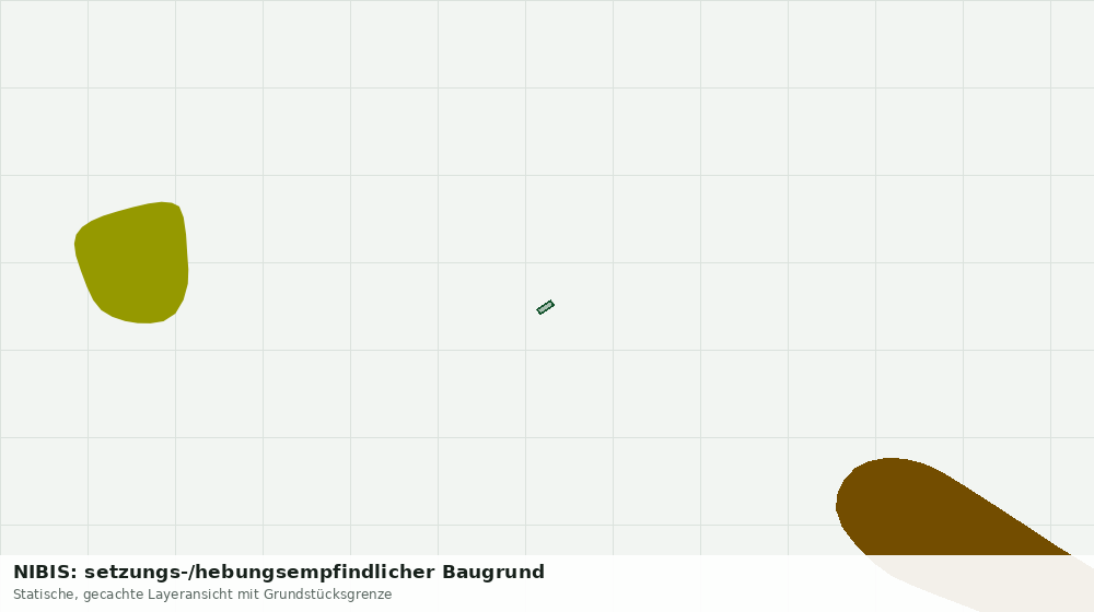 Statische Kartenansicht: NIBIS: setzungs-/hebungsempfindlicher Baugrund