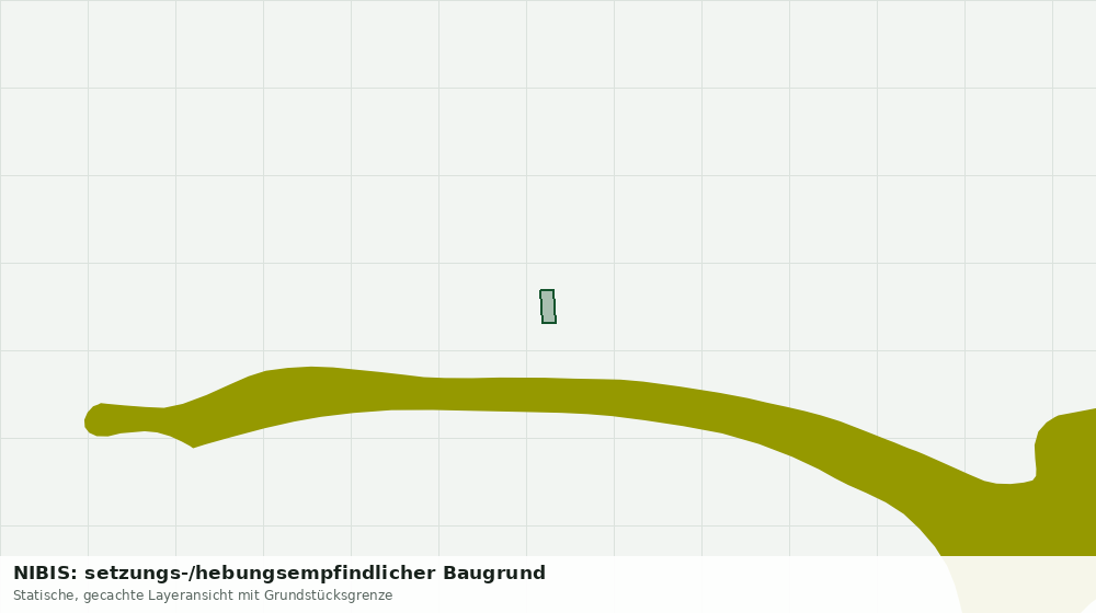 Statische Kartenansicht: NIBIS: setzungs-/hebungsempfindlicher Baugrund