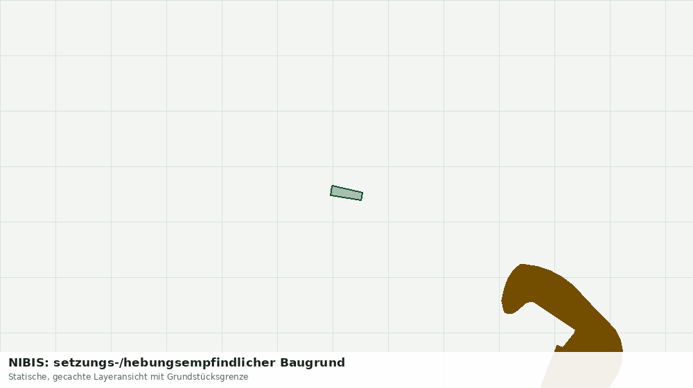 Statische Kartenansicht: NIBIS: setzungs-/hebungsempfindlicher Baugrund