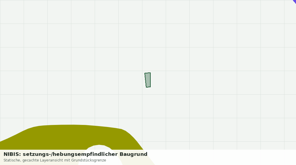 Statische Kartenansicht: NIBIS: setzungs-/hebungsempfindlicher Baugrund