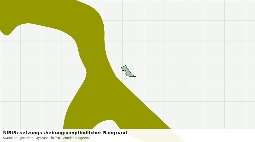 Statische Kartenansicht: NIBIS: setzungs-/hebungsempfindlicher Baugrund