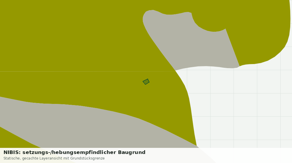 Statische Kartenansicht: NIBIS: setzungs-/hebungsempfindlicher Baugrund