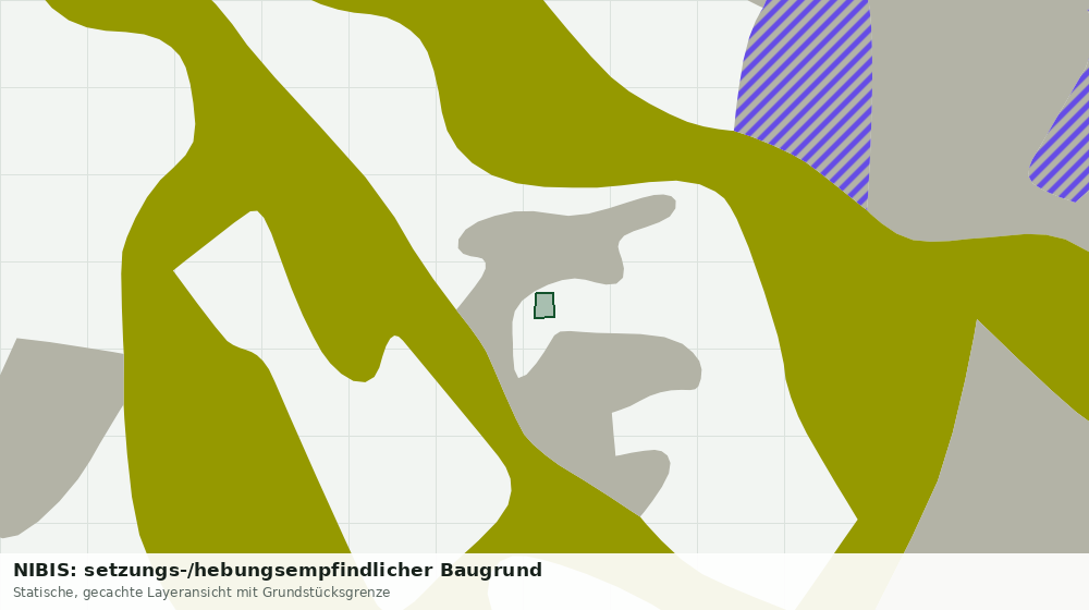 Statische Kartenansicht: NIBIS: setzungs-/hebungsempfindlicher Baugrund