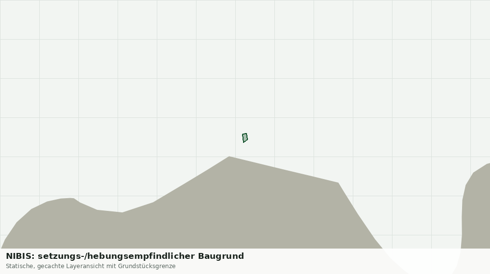 Statische Kartenansicht: NIBIS: setzungs-/hebungsempfindlicher Baugrund