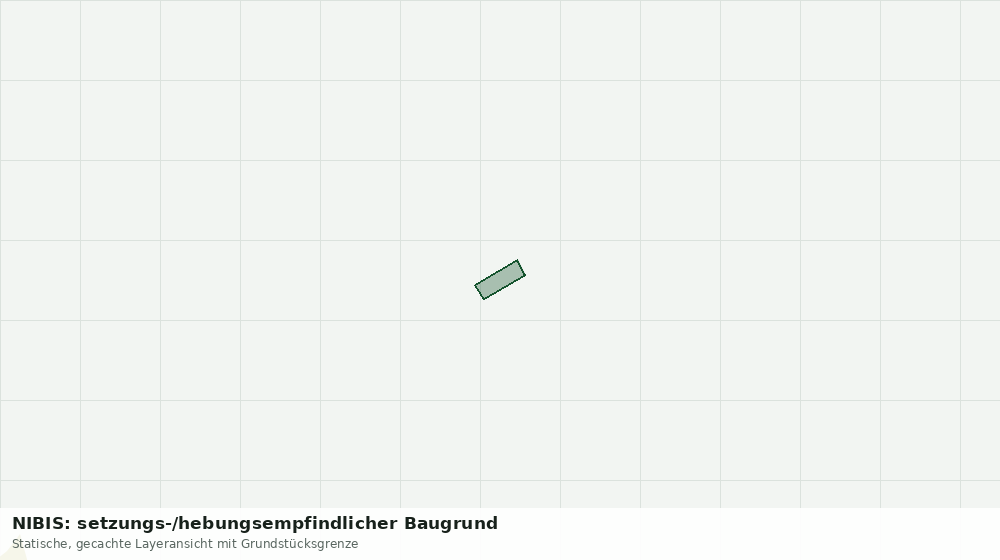 Statische Kartenansicht: NIBIS: setzungs-/hebungsempfindlicher Baugrund