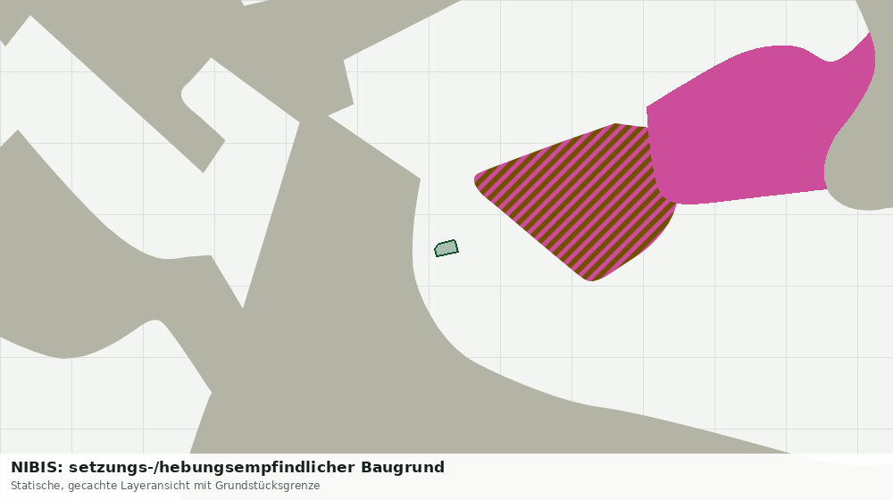 Statische Kartenansicht: NIBIS: setzungs-/hebungsempfindlicher Baugrund