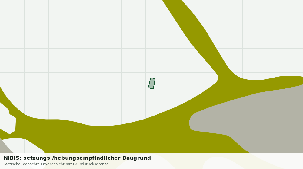 Statische Kartenansicht: NIBIS: setzungs-/hebungsempfindlicher Baugrund
