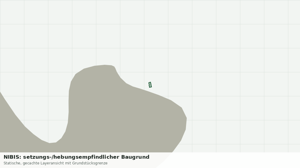 Statische Kartenansicht: NIBIS: setzungs-/hebungsempfindlicher Baugrund