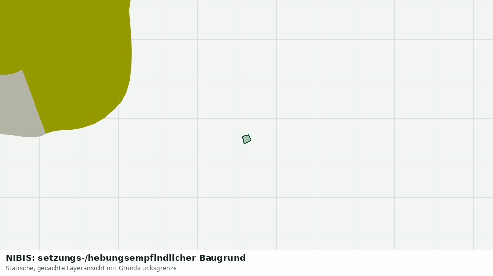 Statische Kartenansicht: NIBIS: setzungs-/hebungsempfindlicher Baugrund