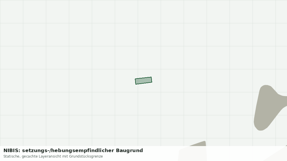 Statische Kartenansicht: NIBIS: setzungs-/hebungsempfindlicher Baugrund