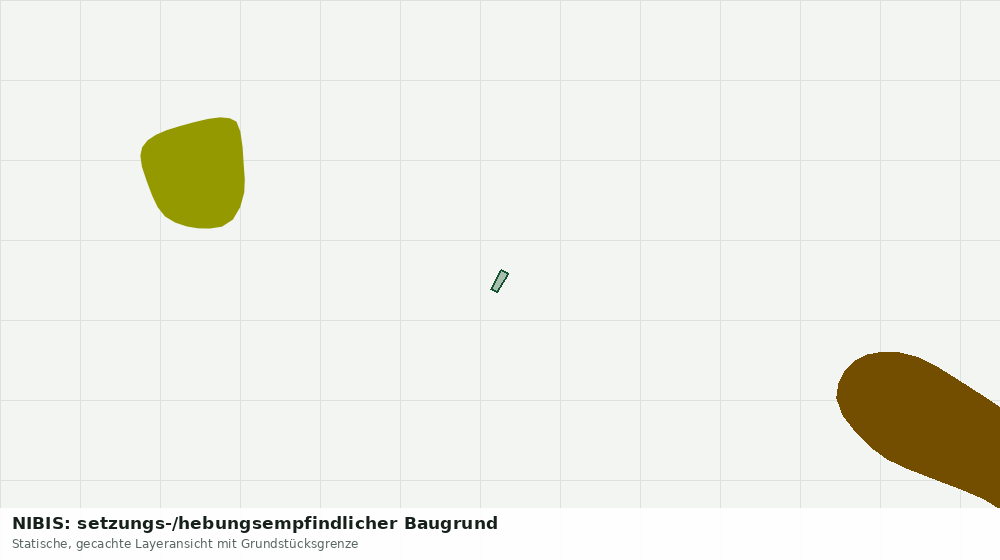 Statische Kartenansicht: NIBIS: setzungs-/hebungsempfindlicher Baugrund