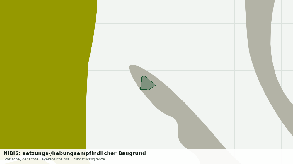Statische Kartenansicht: NIBIS: setzungs-/hebungsempfindlicher Baugrund