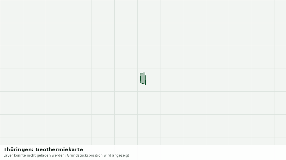 Statische Kartenansicht: Thüringen: Geothermiekarte