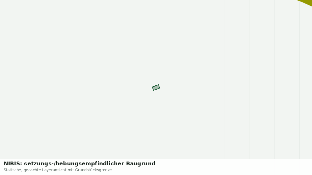 Statische Kartenansicht: NIBIS: setzungs-/hebungsempfindlicher Baugrund