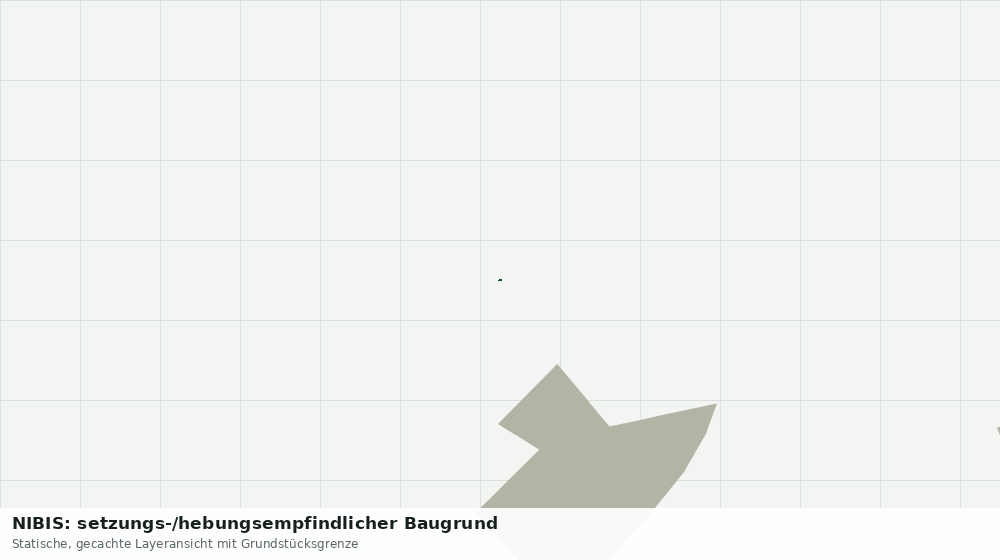 Statische Kartenansicht: NIBIS: setzungs-/hebungsempfindlicher Baugrund