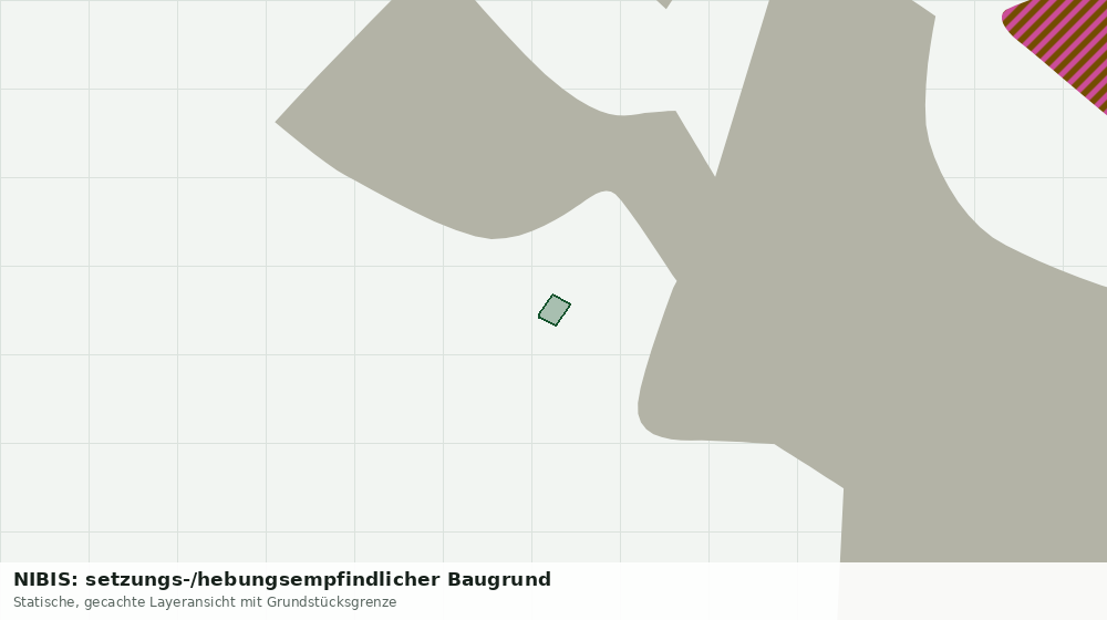 Statische Kartenansicht: NIBIS: setzungs-/hebungsempfindlicher Baugrund