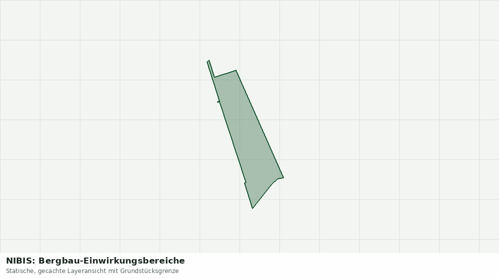 Statische Kartenansicht: NIBIS: Bergbau-Einwirkungsbereiche