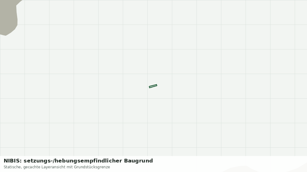 Statische Kartenansicht: NIBIS: setzungs-/hebungsempfindlicher Baugrund