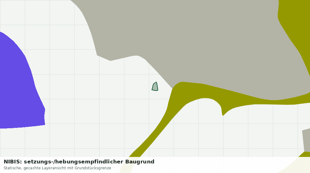 Statische Kartenansicht: NIBIS: setzungs-/hebungsempfindlicher Baugrund