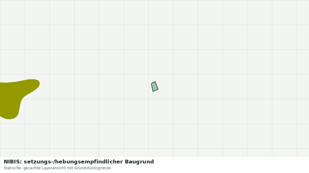 Statische Kartenansicht: NIBIS: setzungs-/hebungsempfindlicher Baugrund