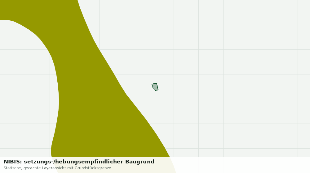 Statische Kartenansicht: NIBIS: setzungs-/hebungsempfindlicher Baugrund